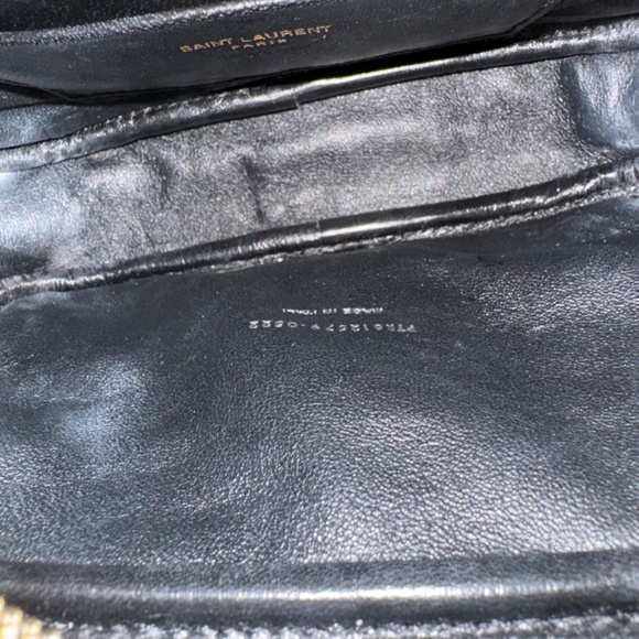 Saint Laurent Lou Mini Bag in Grain de Poudre - Picture 6 of 6